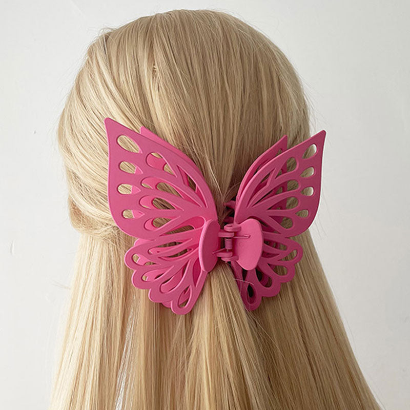 Oversized Butterfly Hair Claws