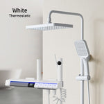 Rainfall Spa Therapy Digital Thermostatic Shower System Set