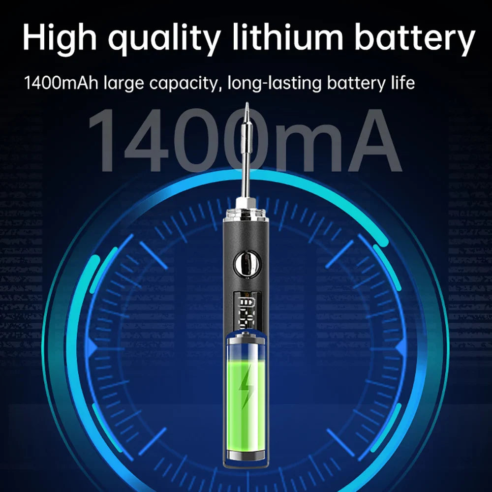 Professional DIY Rechargeable Cordless Soldering Tool - Image 1