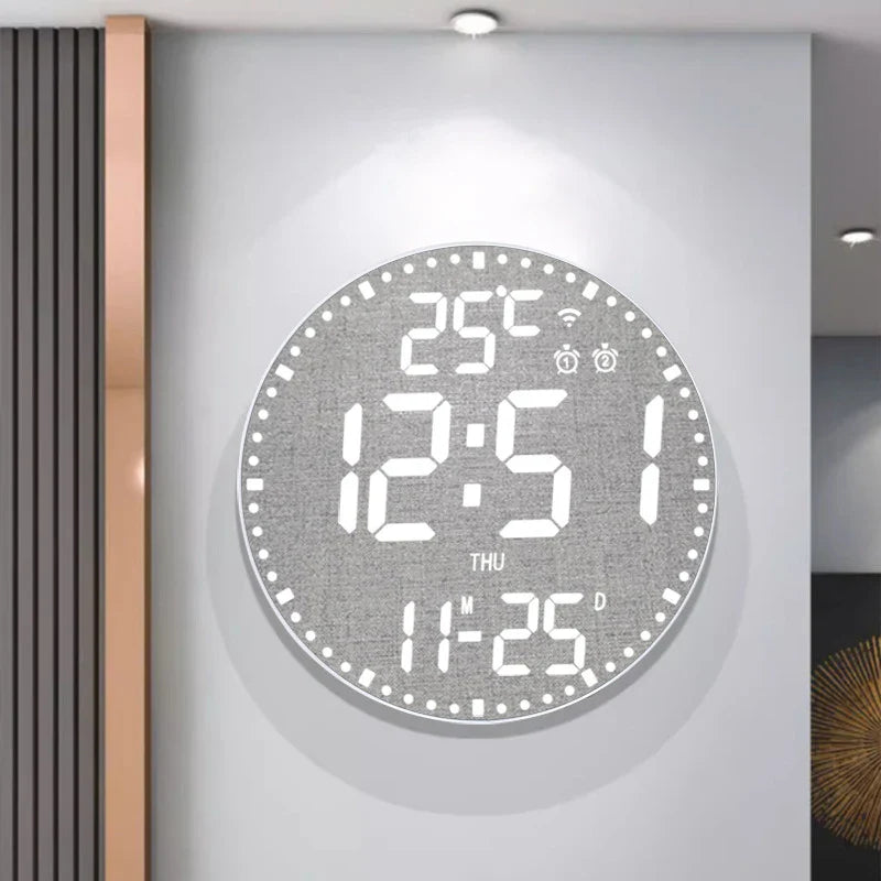 Neon Pulse Smart RGB Multifunctional Wall Clock - Image 7