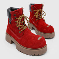 Mossy Green Anti-Slip Combat Boots - Image 13