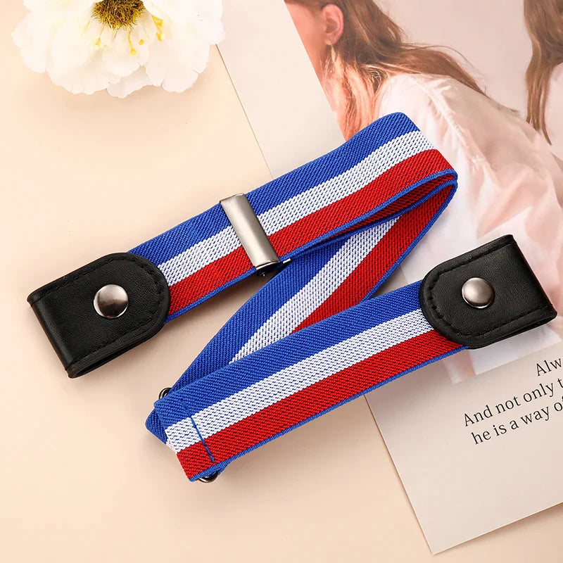 Chic Elastic Buckleless Women Elastic Belt - Image 12