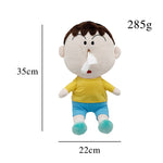 Mini Human Plush Toy Tissue Box