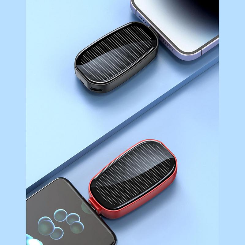 Mini Solar Keychain Power Bank - Image 2