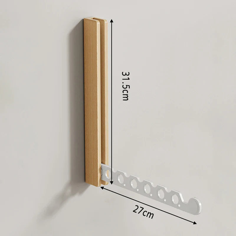 Scandinavian Style Foldable Hanging Clothes Rack - Image 5