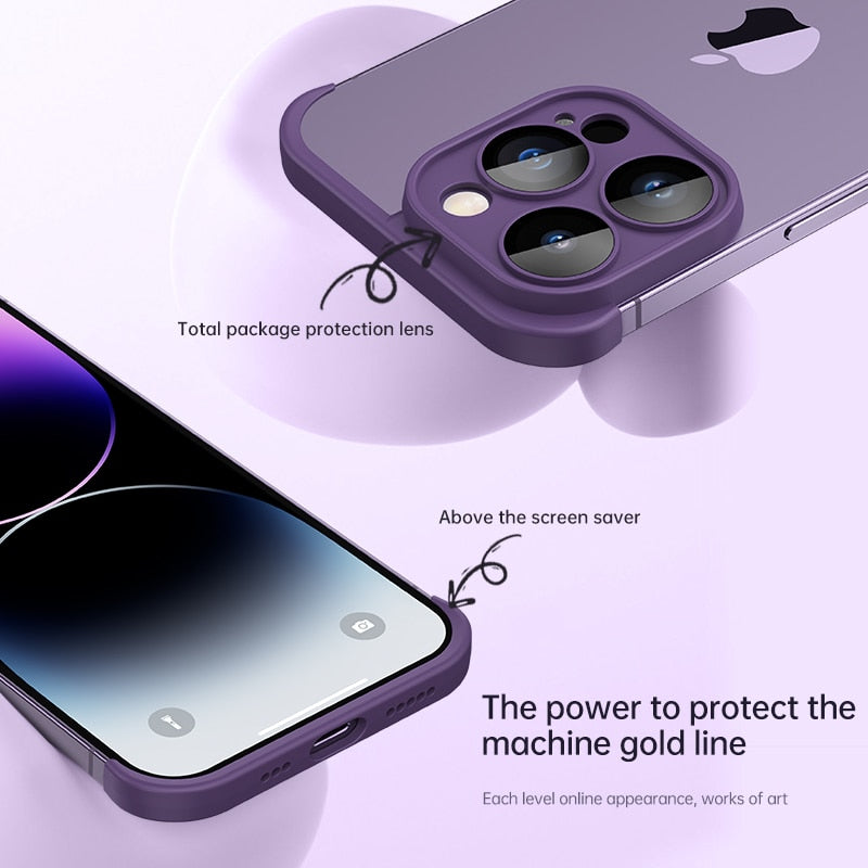 Shockproof Corner Pad Soft Silicone iPhone Case - Image 3
