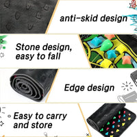 Multi-Point Reflexology Stress Relief Foot Massage Mat - Image 6