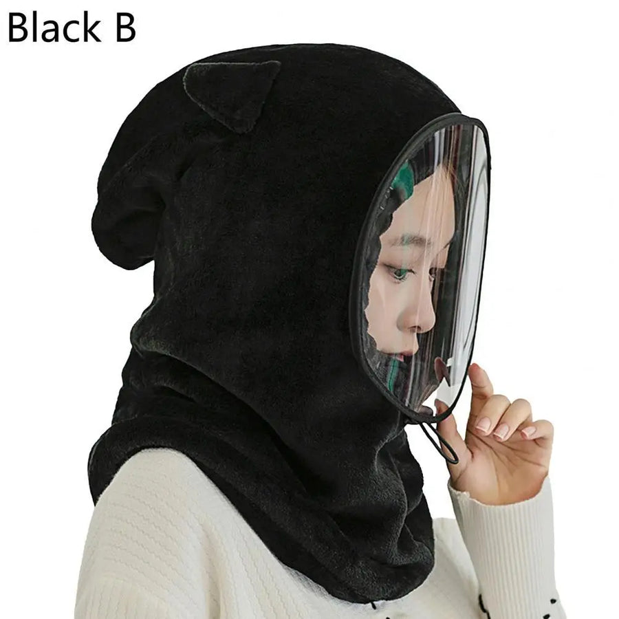 Warm Plush Winter Full Face Hat - Image 3