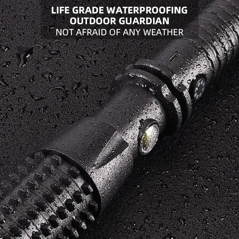Tactical Self-Defense LED Flashlight Emergency Survival Tool - Image 5