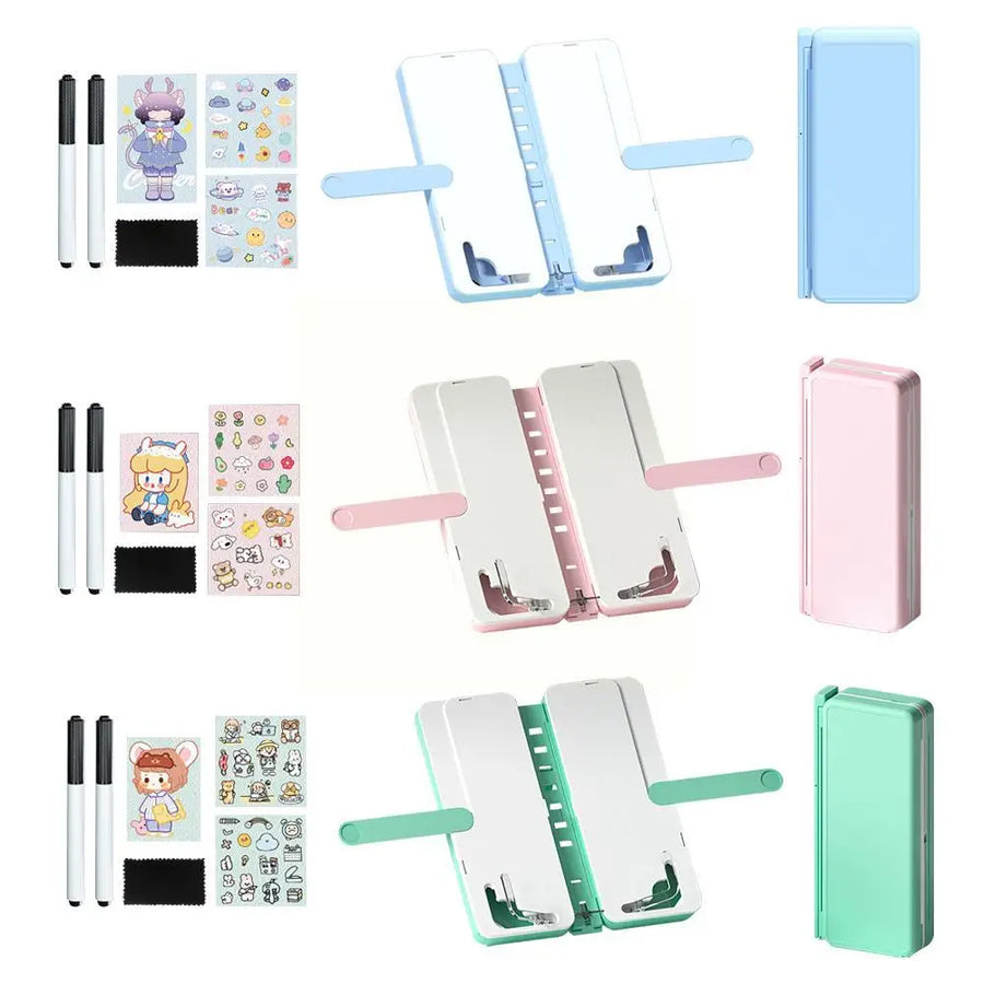 Note Keeper Foldable Book Holder Pencil Box - Image 7