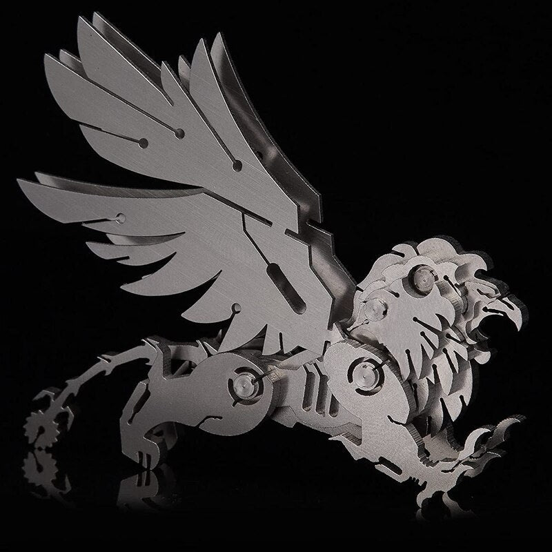 3D Lion Puzzle Toy Kit - Image 3