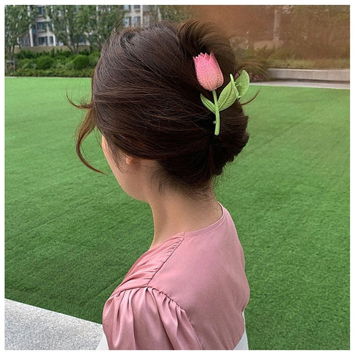 Ponytail Tulip Hair Claws - Image 0