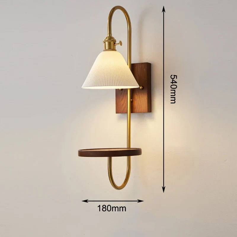 American Vintage Glass Wall Ambient Lamp - Image 8