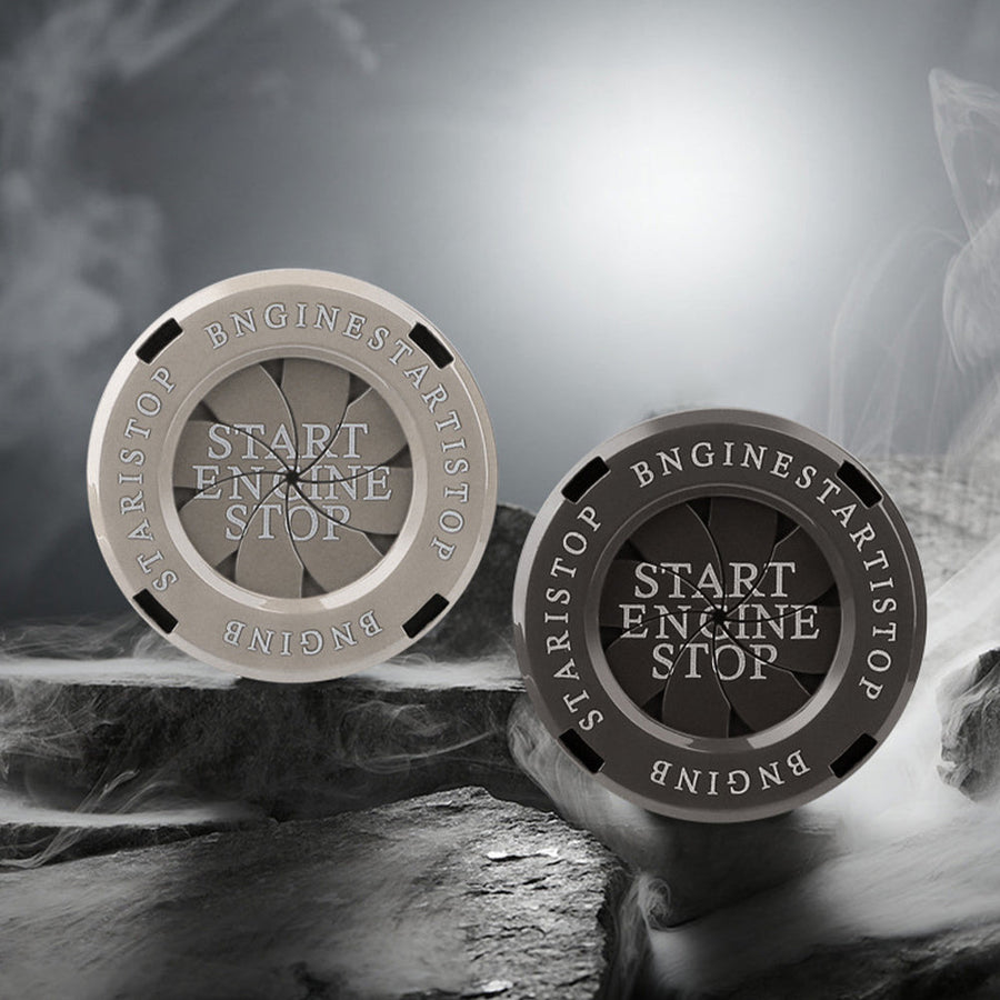 Rotating Metal Engine Start Button Cover - Image 3
