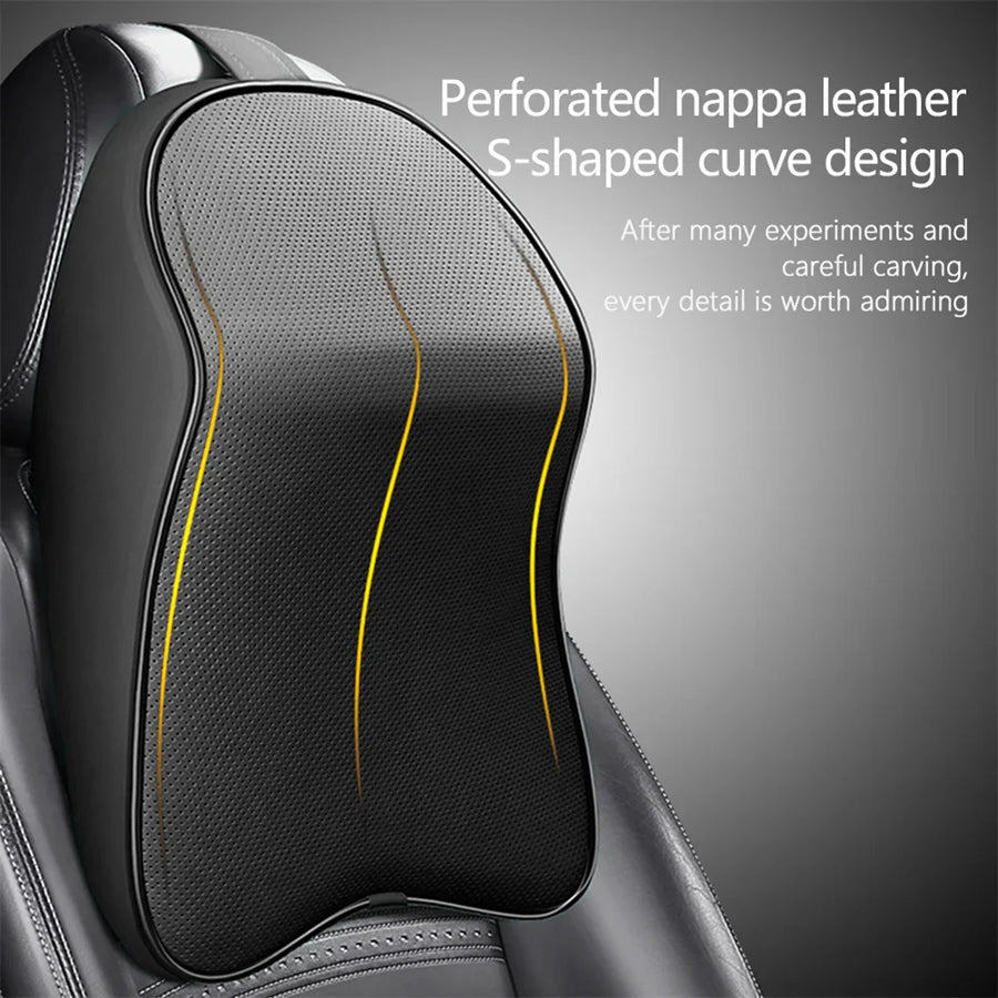 Comfort Time Memory Foam Car Pillow Headrest - Image 1