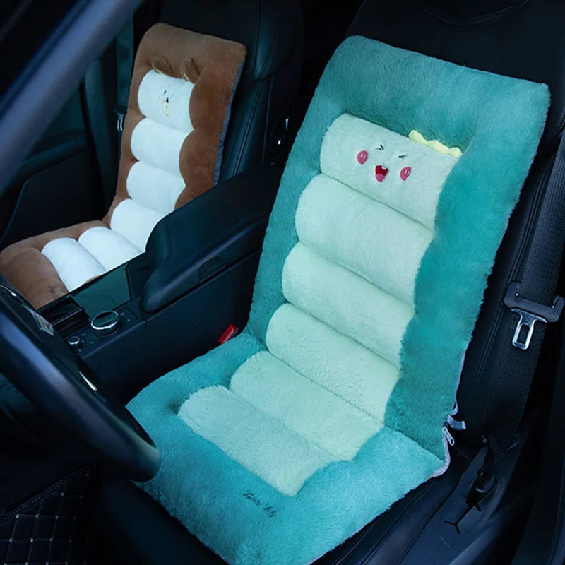 Plush Nest Back Cushion Seat Support Pad - Image 1