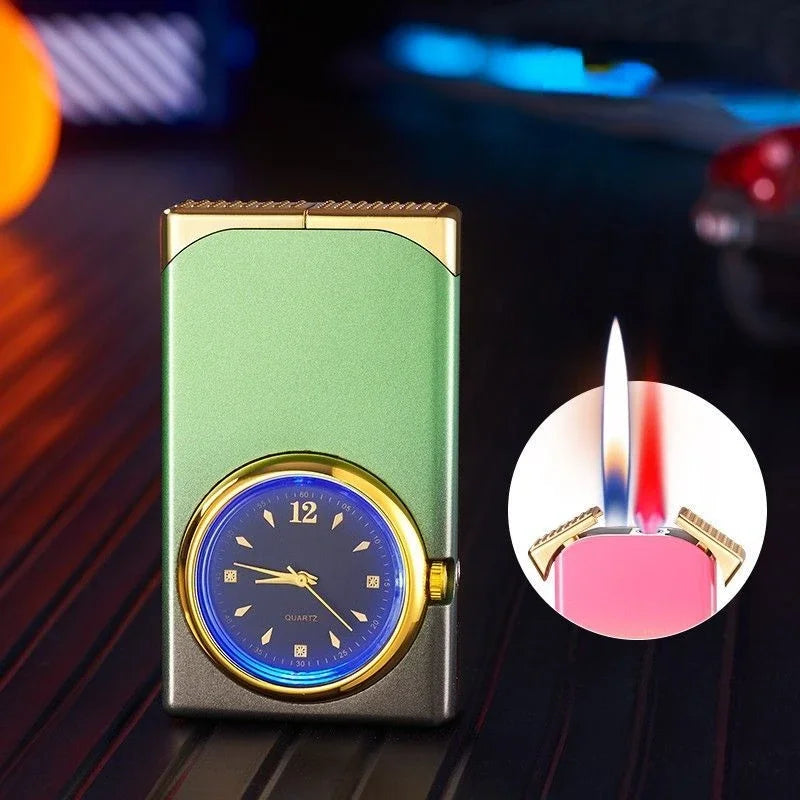 Creative Dual Fire Gradient Color Lighter Watch - Image 9