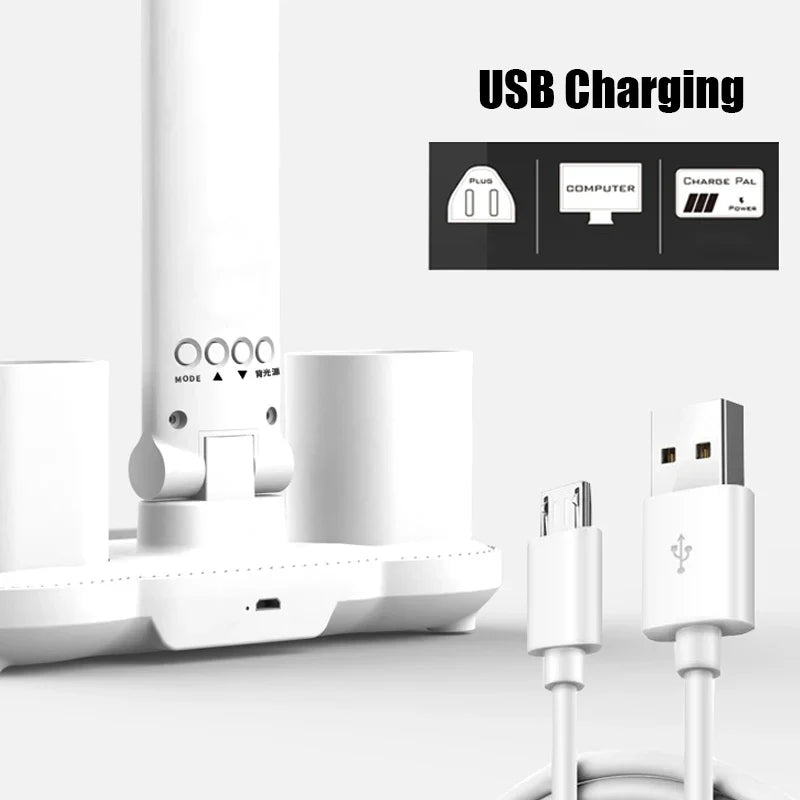 3in1 Multifunctional Four-Head Smart Table Lamp - Image 4