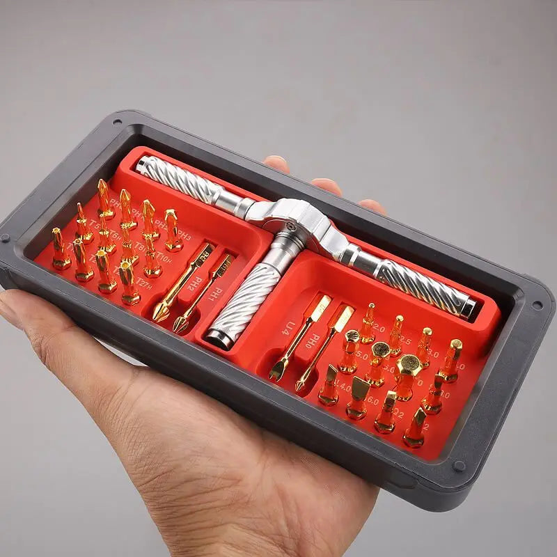Smart Twist Ease Multitool Ratchet Screwdriver Set - Image 4