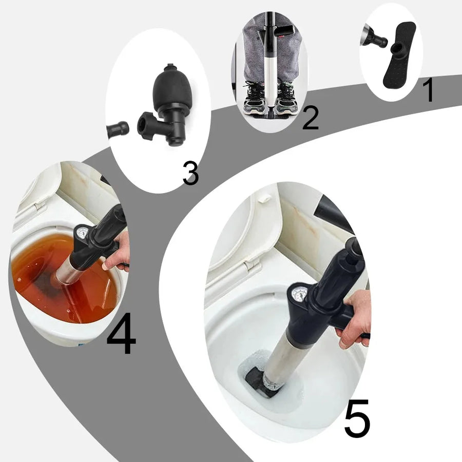 Drain Zap Instant No-Mess Toilet Unclogger - Image 5