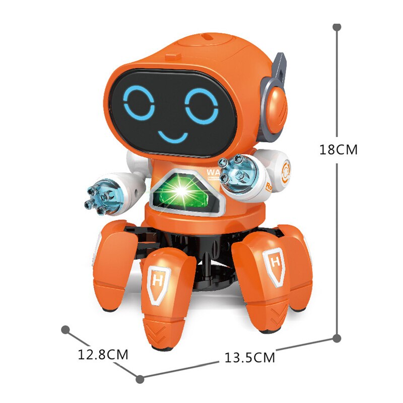 6-Claw Voice-Activated Futuristic Fun Robot - Image 3
