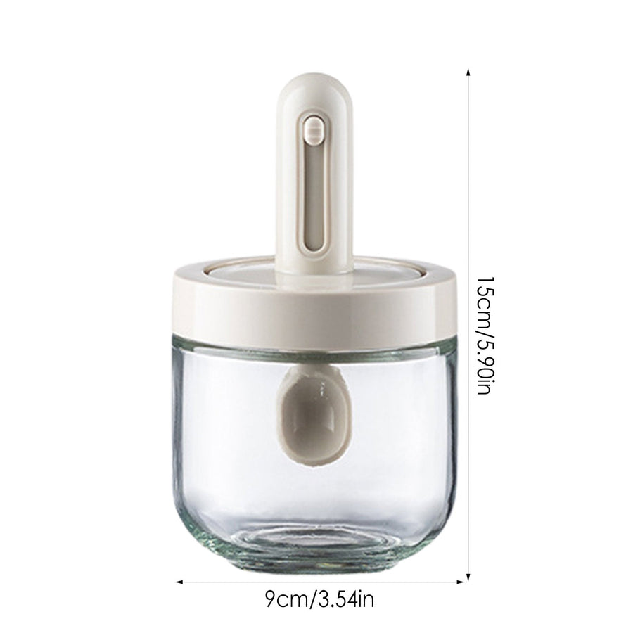 Creative Mini Seasoning Jar with Spoon - Image 10