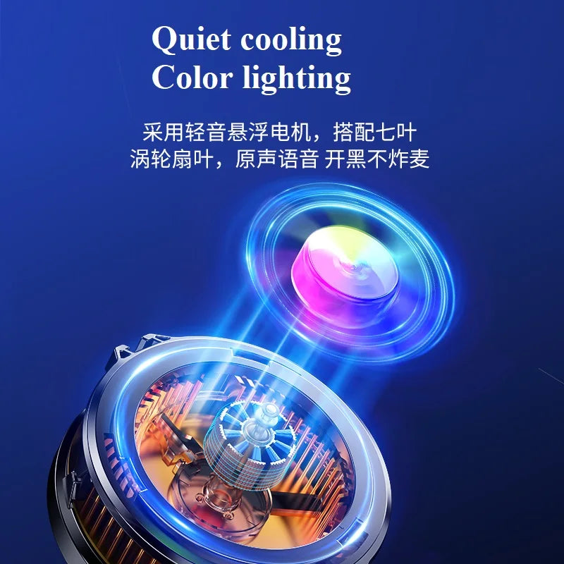 Magnetic Rotatable Game Strong Phone Cooler - Image 2