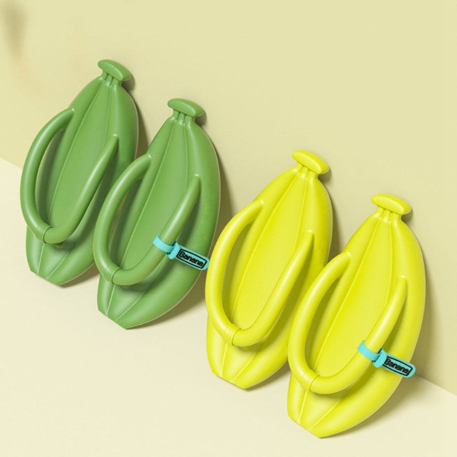 Plush Banana Comfy EVA Flip Flops - Image 2