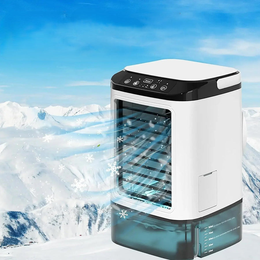 Ultrasonic Atomization Dual Spray Portable Air Conditioner - Image 0