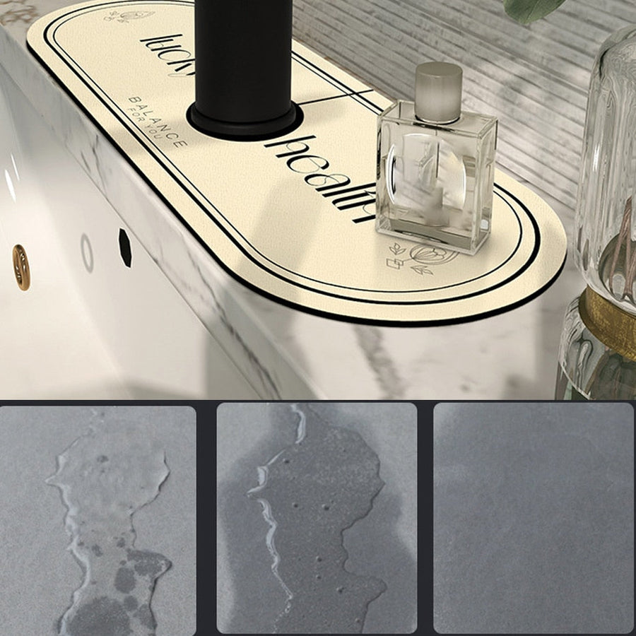 Splash Catcher Sink Water Absorbent Mat - Image 2