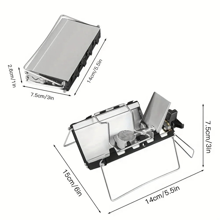 Ultralight Collapsible Outdoor Cooking Gas Burner - Image 7