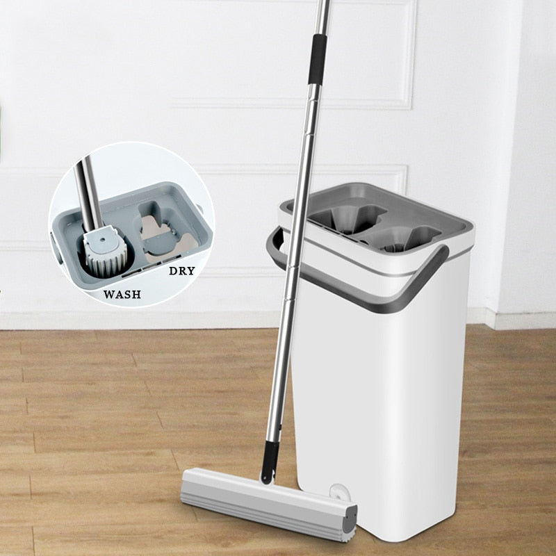 Water-Absorbent Heavy Duty Floor Mop Set - Image 0