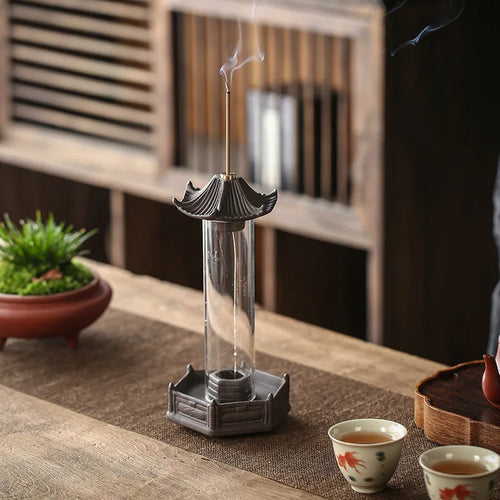 Zen Serenity Smoke Meditation Waterfall Burner - Image 0