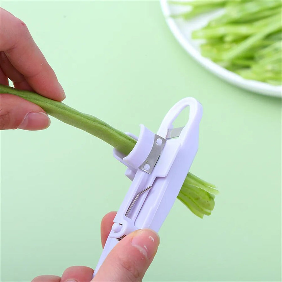Multifunctional Safe Bean Vegetable Cuter - Image 2