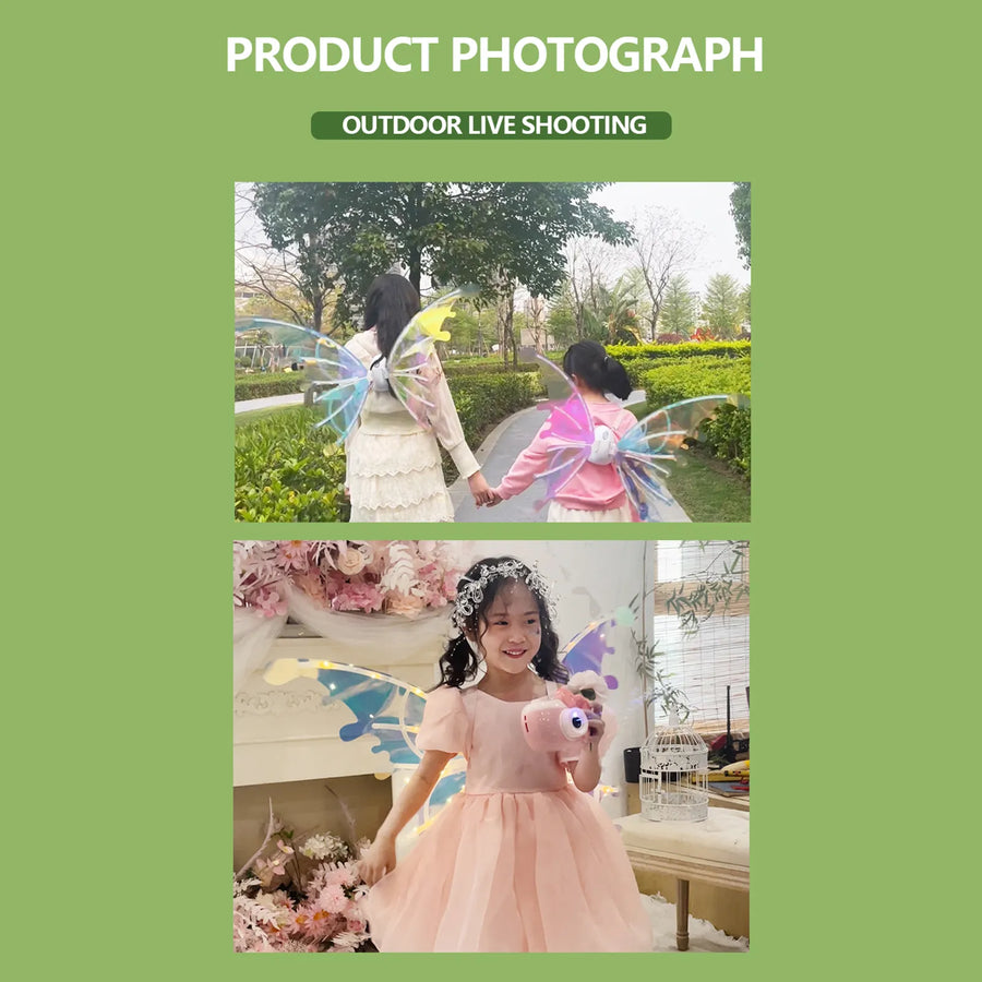 Fairy Wings Kids Costume - Image 2