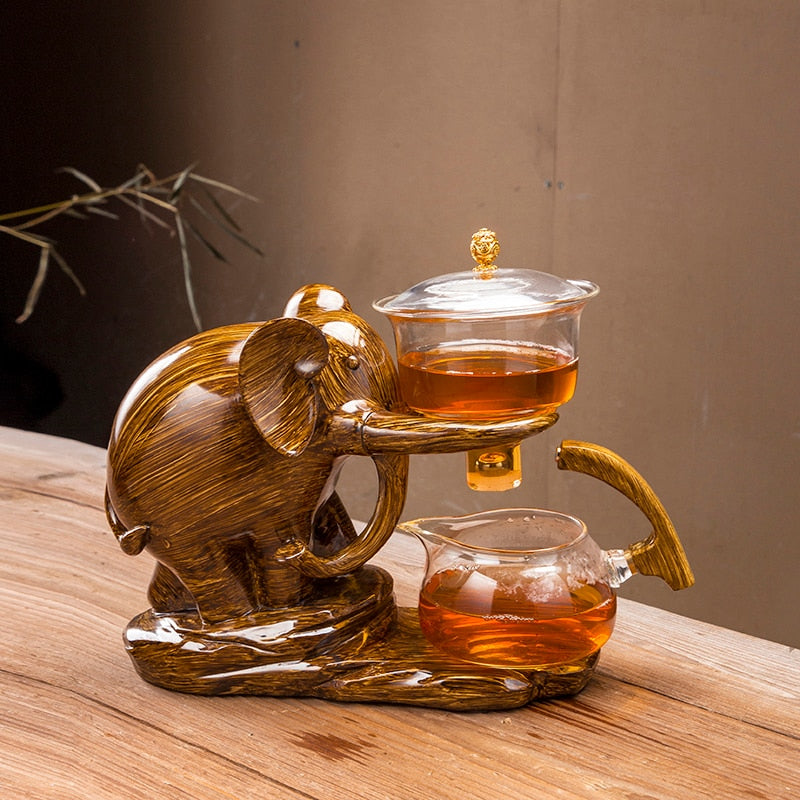 Mystic Golden Dragon Teapot - Image 5