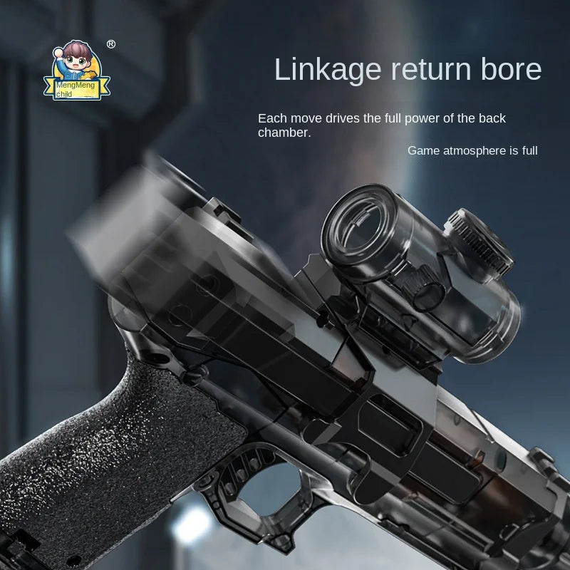 Electric Flame Effect Water Spray Blaster Toy Gun - Image 5