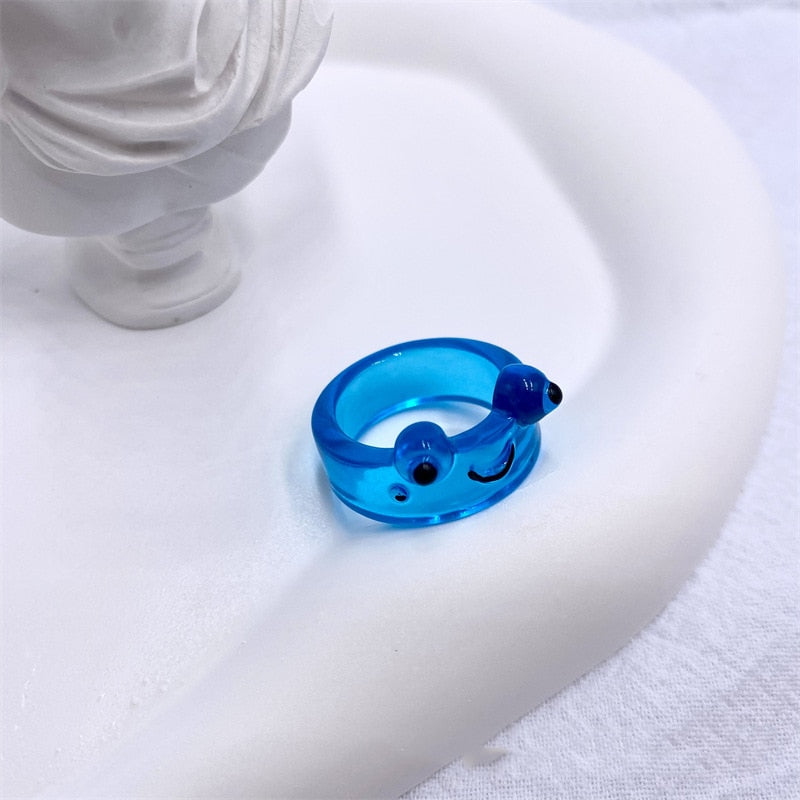 Smiling Frog Kids Ring - Image 6