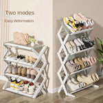 Shoe Organizer Vertical Space-Saving Rack