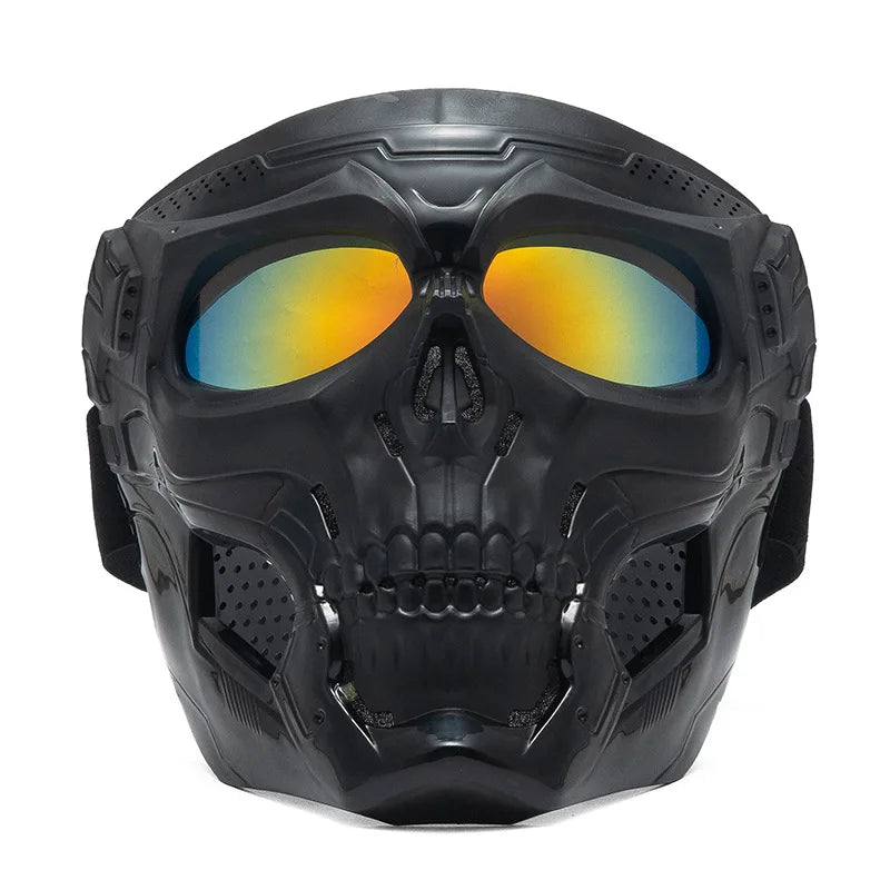 Skull Horror Off-Road Motorcycle Mask - Image 10