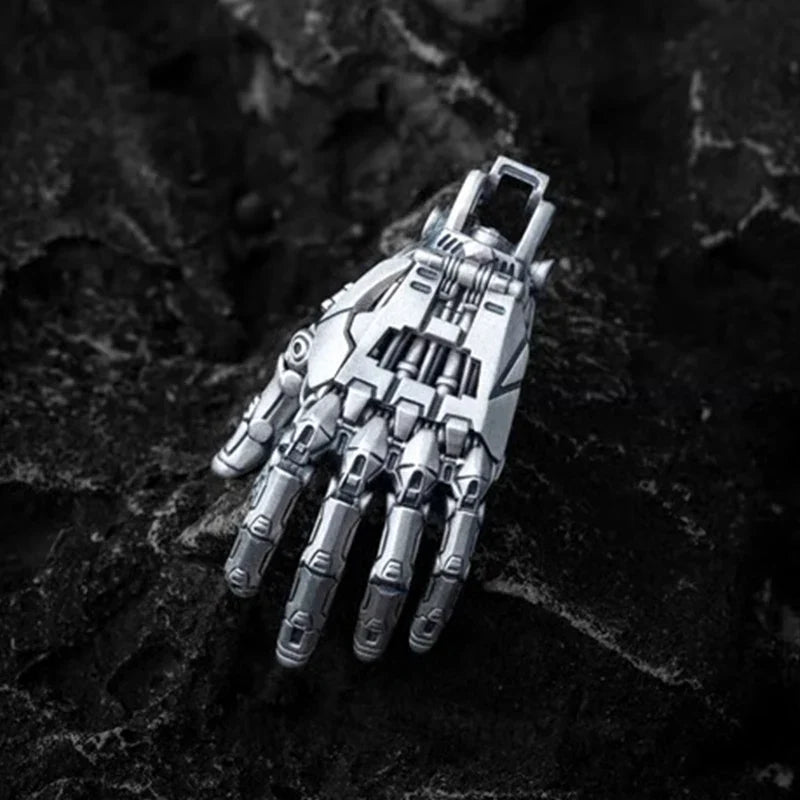 Robotic Mechanical Hand Necklace - Image 7