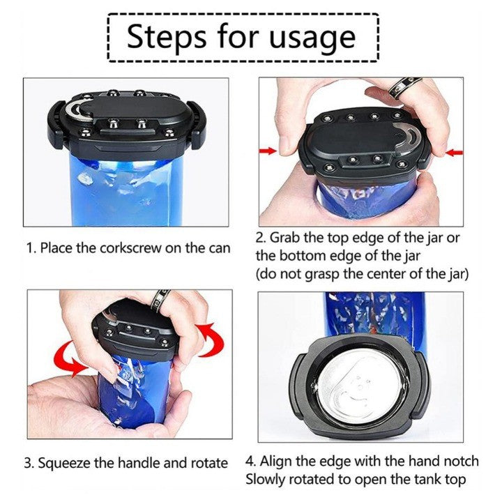Reusable Portable Can Cutter Bottle Opener - Image 2