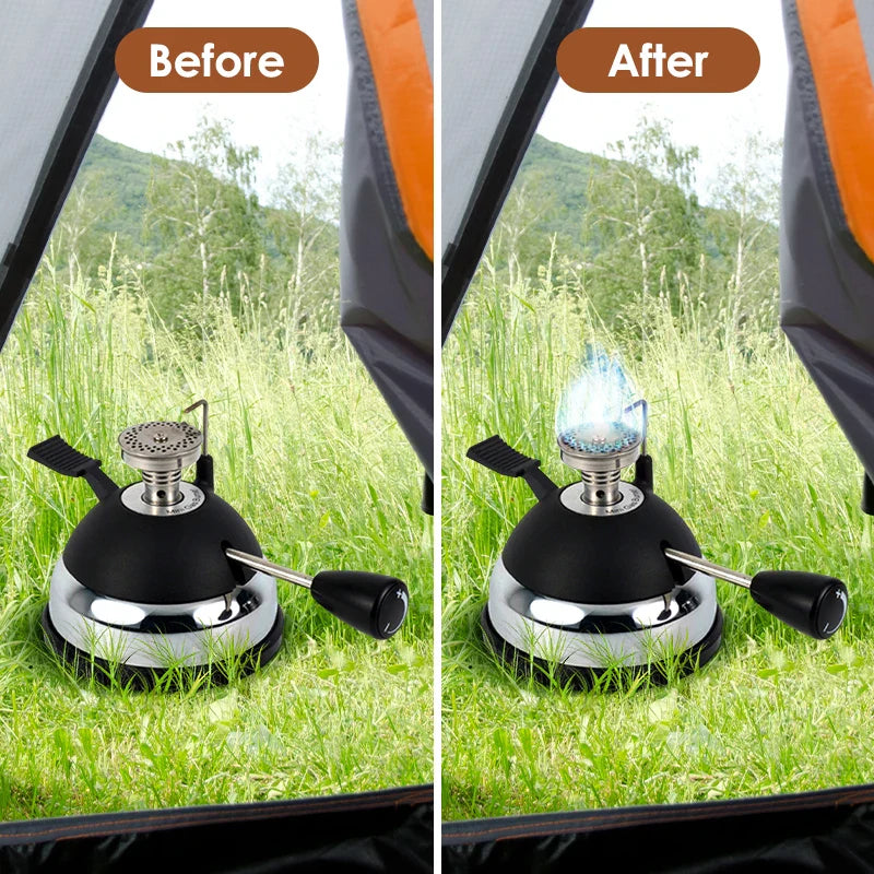 Camping Ready Lightweight Mini Gas Burner - Image 4