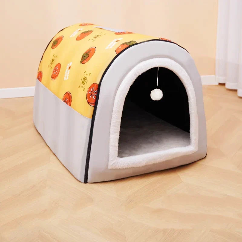 Foldable Cozy Nest Large Pet House - Image 7