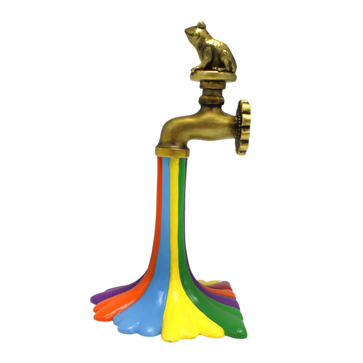 Rainbow Waterfall Faucet Garden Statue - Image 8