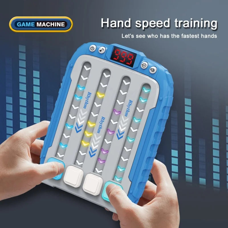 Music LED Rhythm Sound Reaction Handheld Puzzle Toy - Image 2