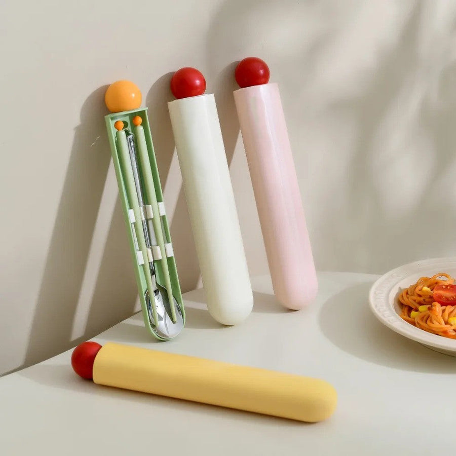 Portable Chopstick Travel Cutlery Set - Image 11