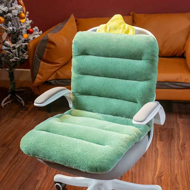 Comfy Plush Office Soft Seat-Back Cushion