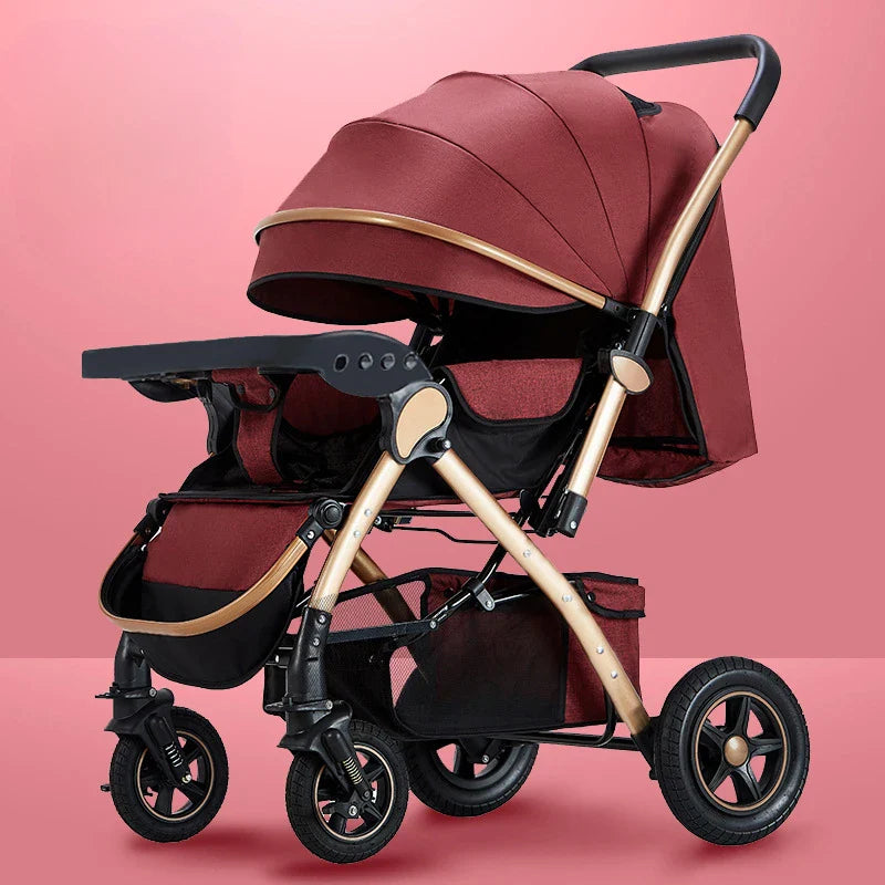 Loftcart Elevated Foldable City Baby Travel Stroller - Image 5