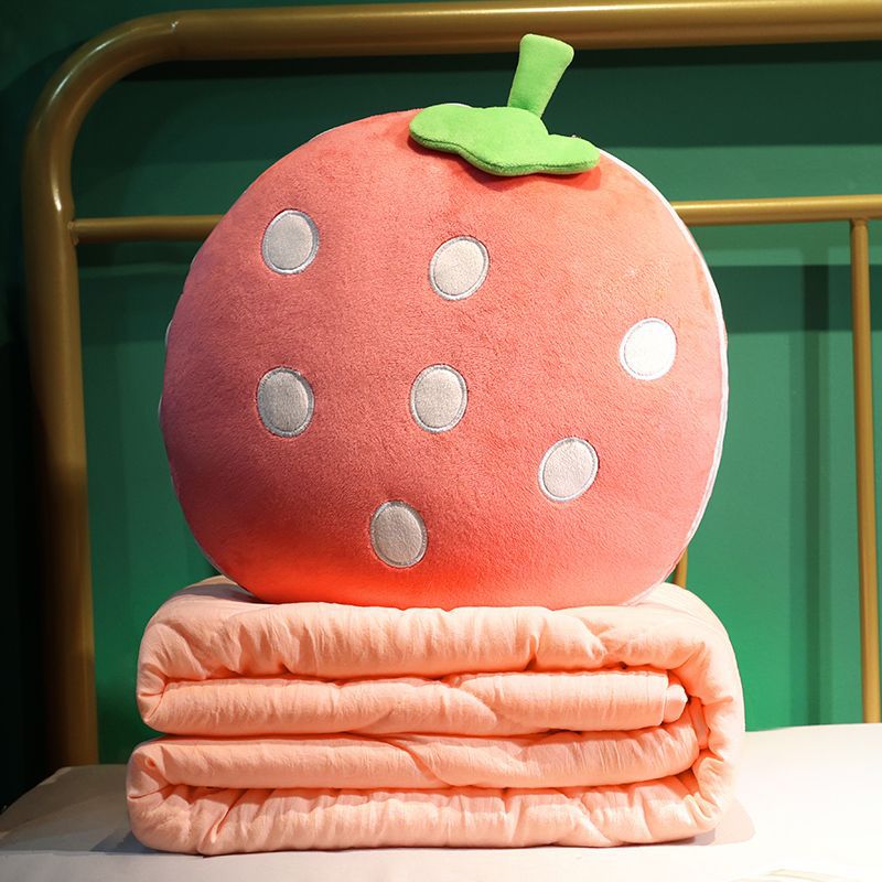 Nap Buddy Fruit Foldable Blanket Pillows